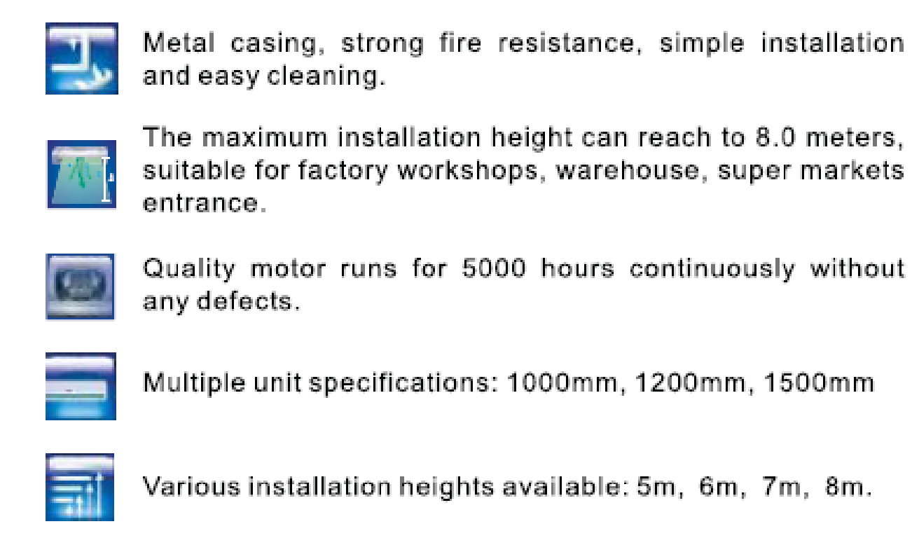 Industrial Air Curtains